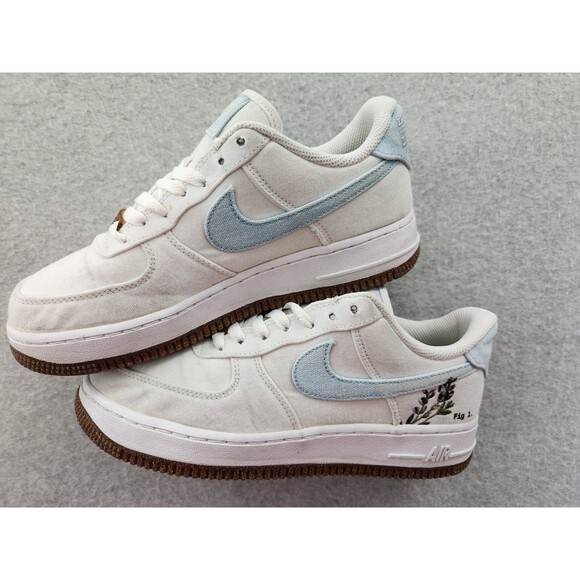 Nike Air Force 1 '07 SE Indigo Women's Size 6.5 Girls CZ0269-100 Sneakers Shoes‎ - Picture 16 of 16